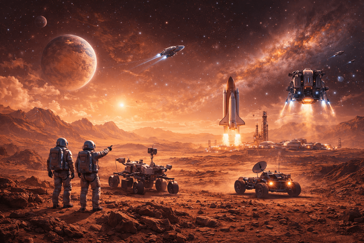 Mars Missions and Rovers